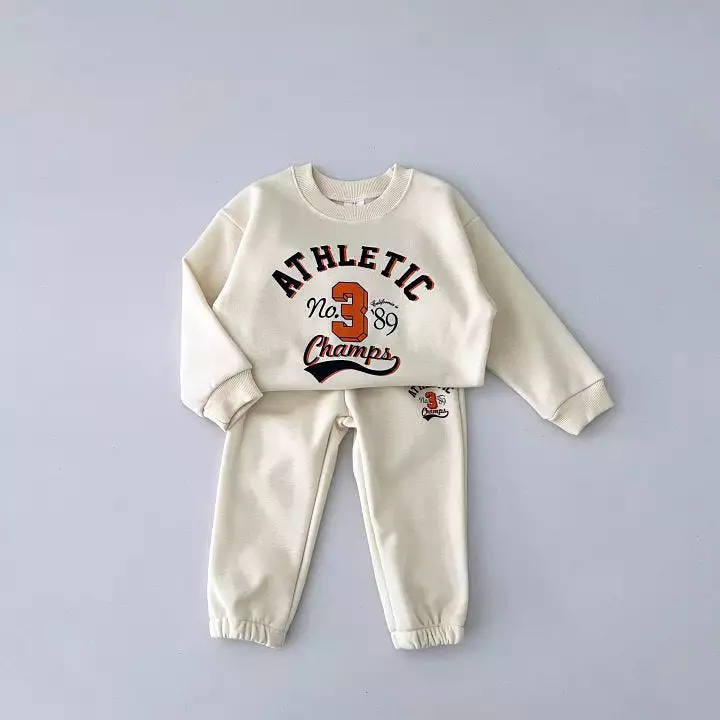 2 Pieces Set Baby Kid Boys Letters Tops And Pants Wholesale 231130218