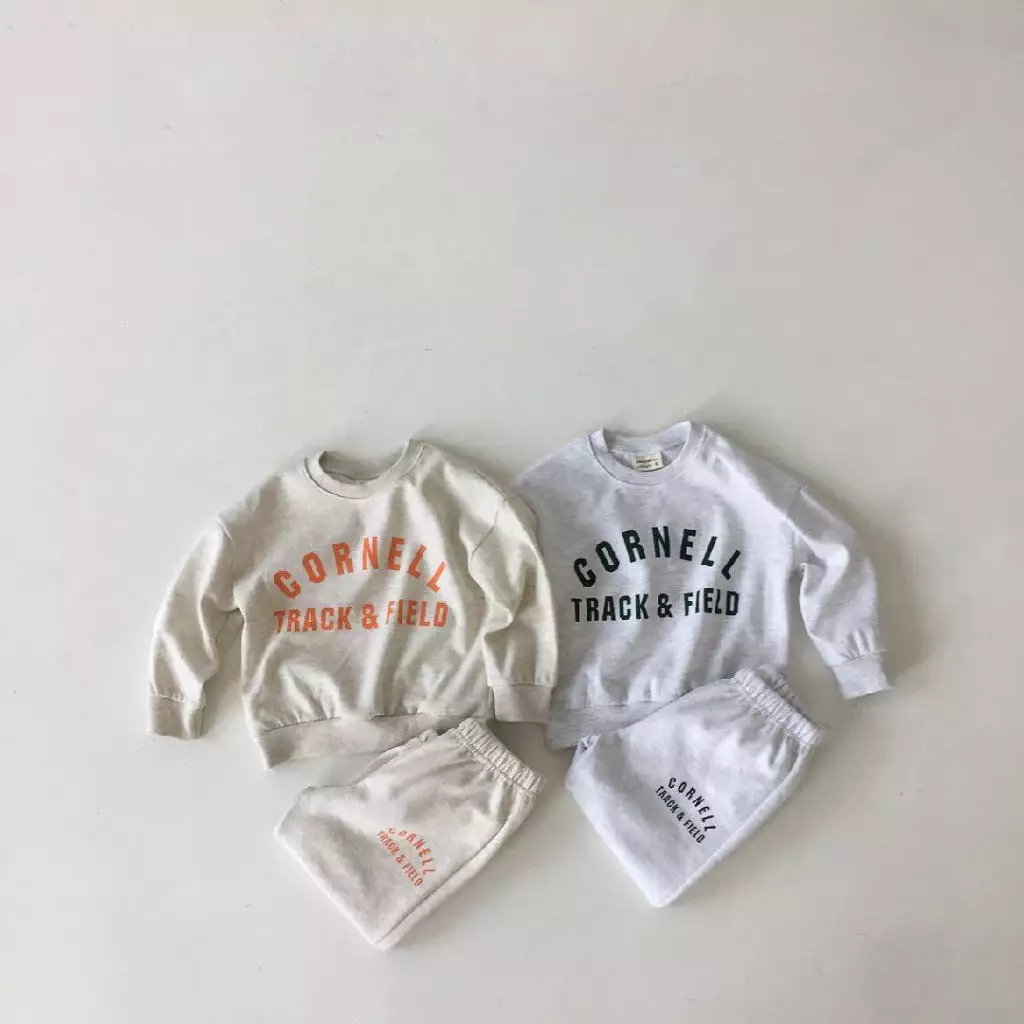 2 Pieces Set Baby Kid Boys Letters Tops And Pants Wholesale 23113081