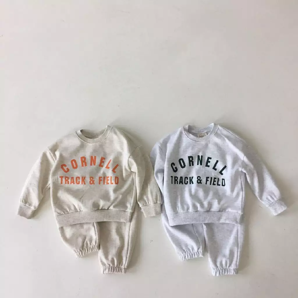 2 Pieces Set Baby Kid Boys Letters Tops And Pants Wholesale 23113081