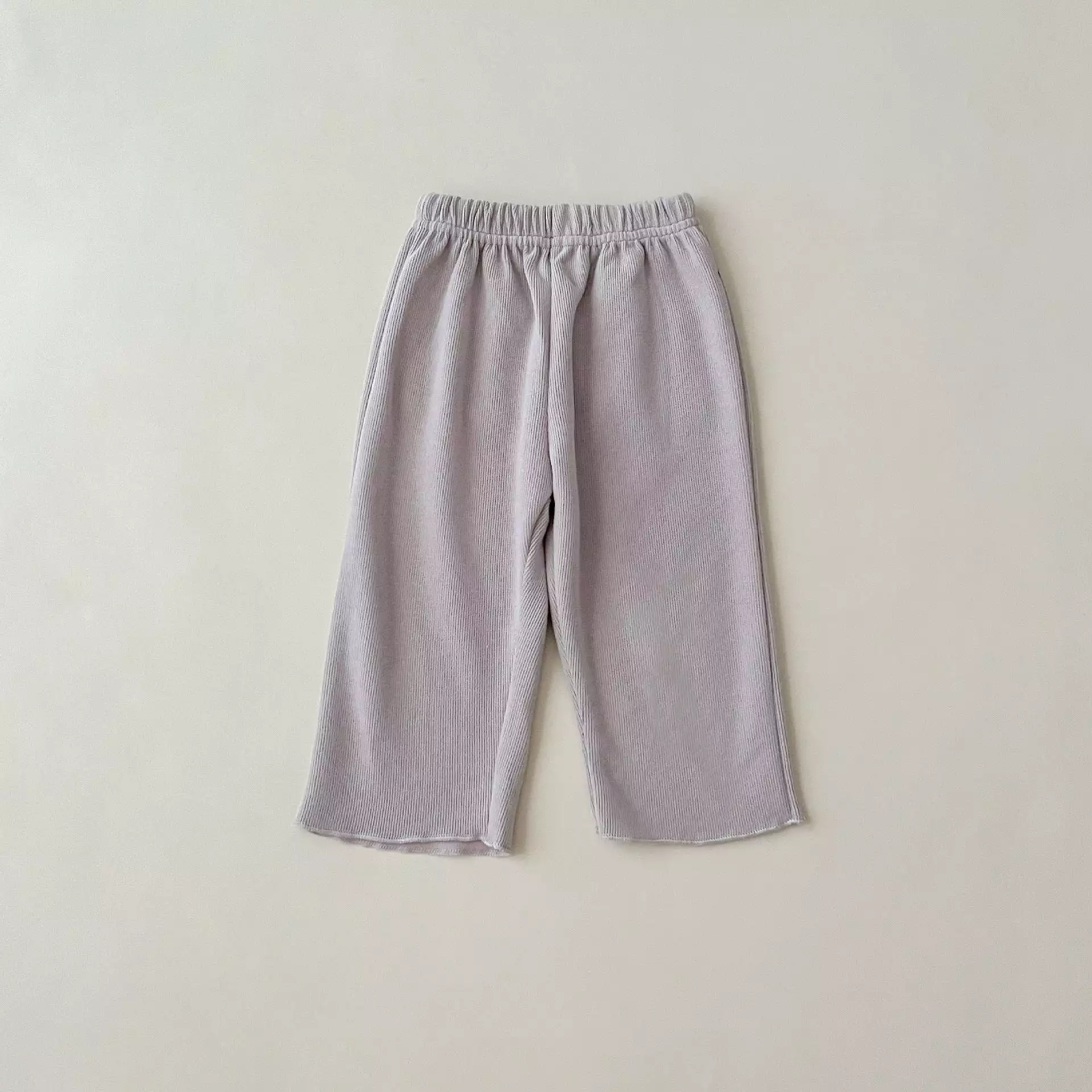 2 Pieces Set Baby Kid Girls Solid Color Tops And Pants Wholesale 23113084