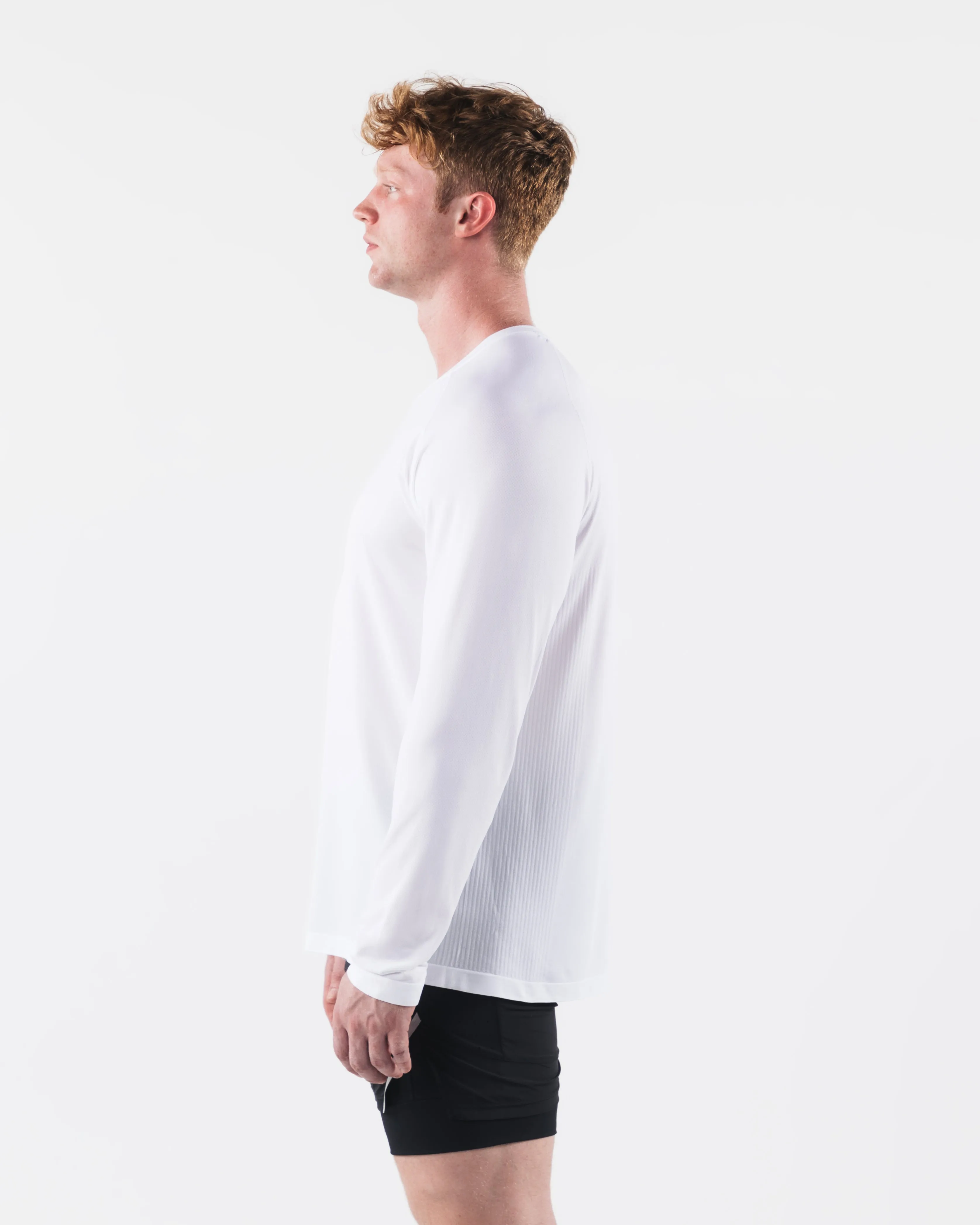 AA Airtech LS Tee - White