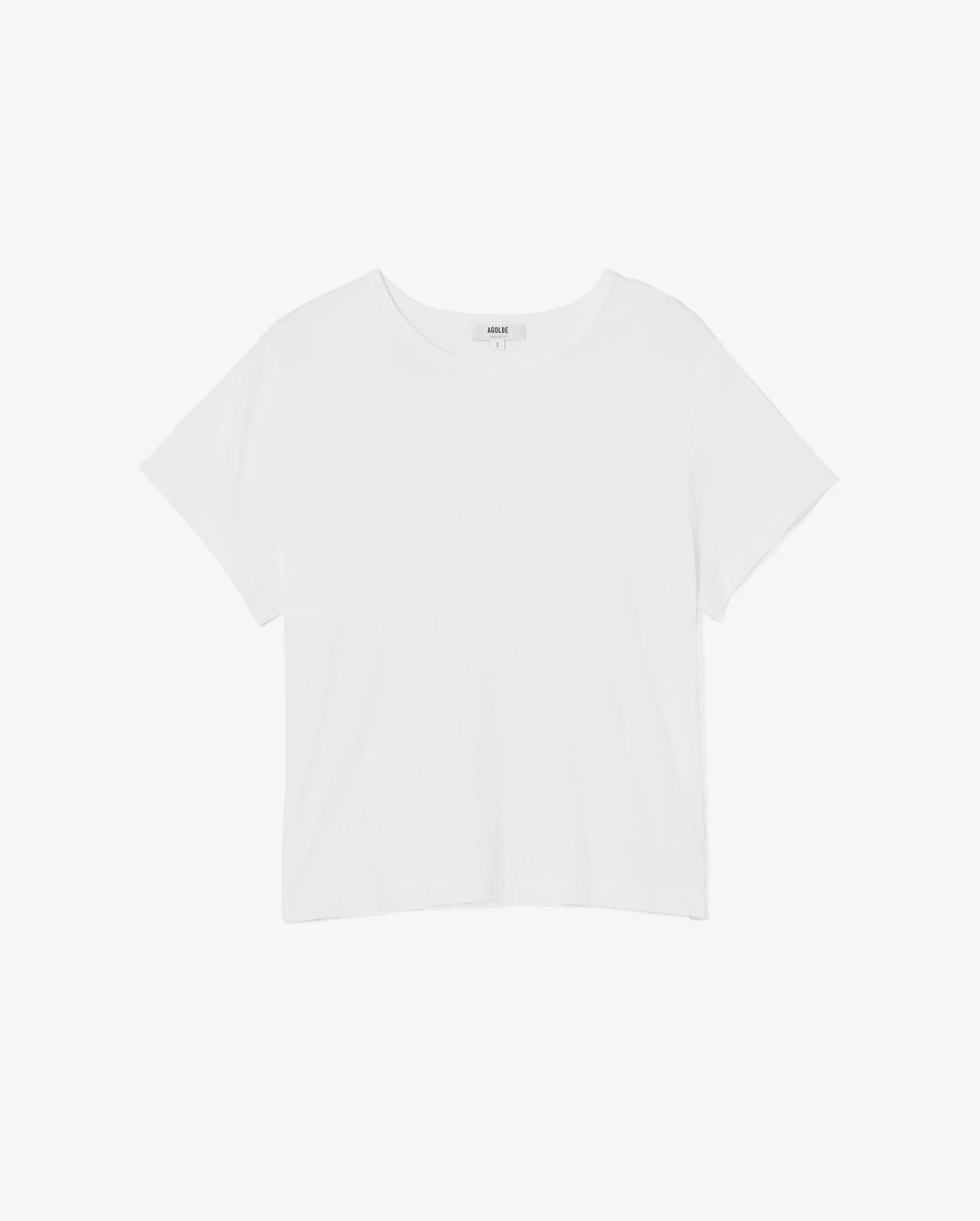 ADINE SHRUNKEN TEE / WHITE