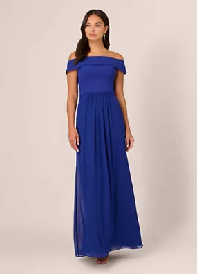 Adrianna Papell Crepe Chiffon Gown | Grattan