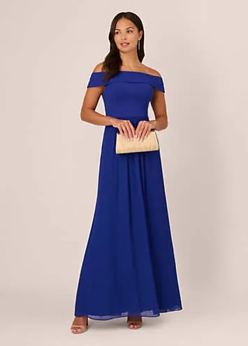 Adrianna Papell Crepe Chiffon Gown | Grattan