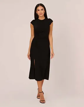 Adrianna Papell Jersey Midi Dress | Kaleidoscope