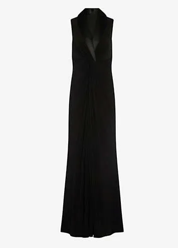 Adrianna Papell Jersey Tuxedo Gown | Kaleidoscope