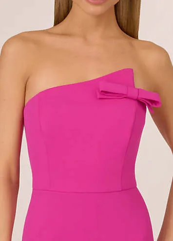 Adrianna Papell Knit Crepe Strapless Gown | Grattan