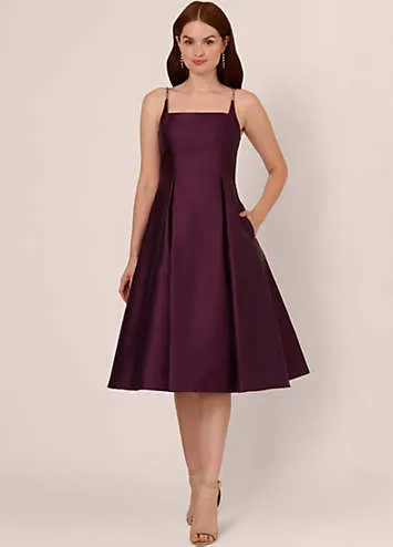 Adrianna Papell Mikado Midi Dress | Grattan