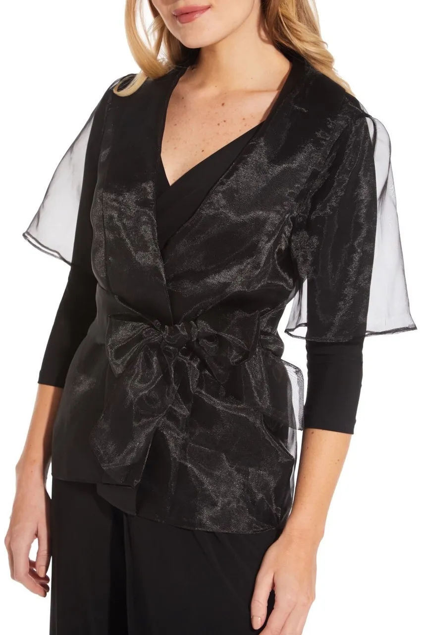 ADRIANNA PAPELL Organza coverup 
                         
                     
                