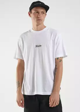 Afends Burning Retro Fit Tee White