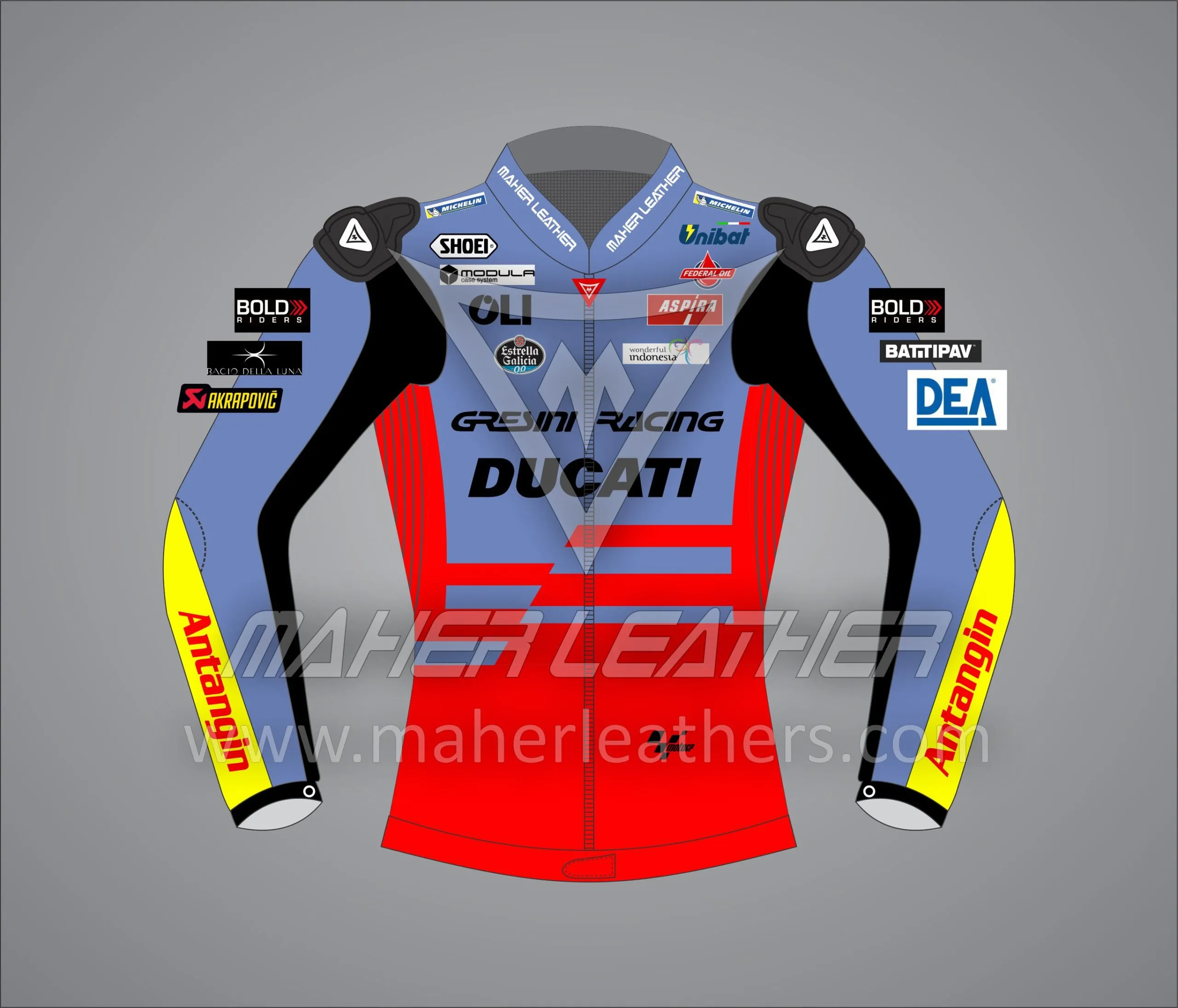 Alex Marquez Ducati Motogp Racing Motorbike Jacket 2023