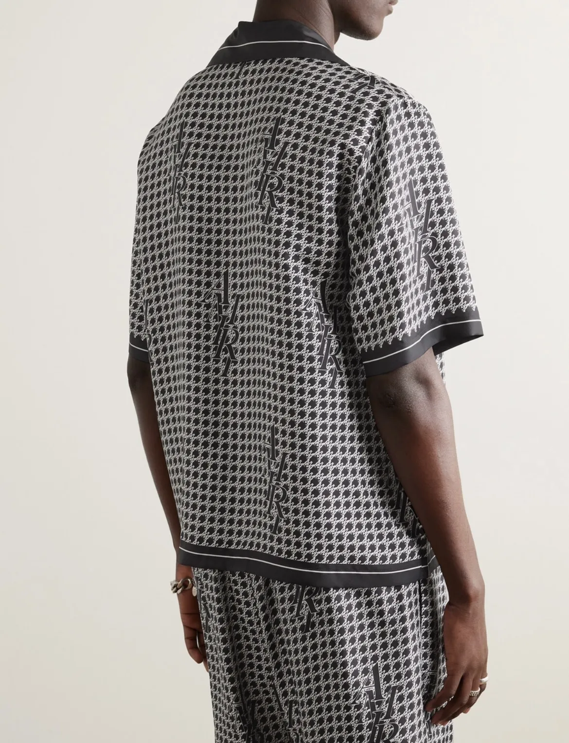 AMIRI  |Silk Street Style Short Sleeves Shirts