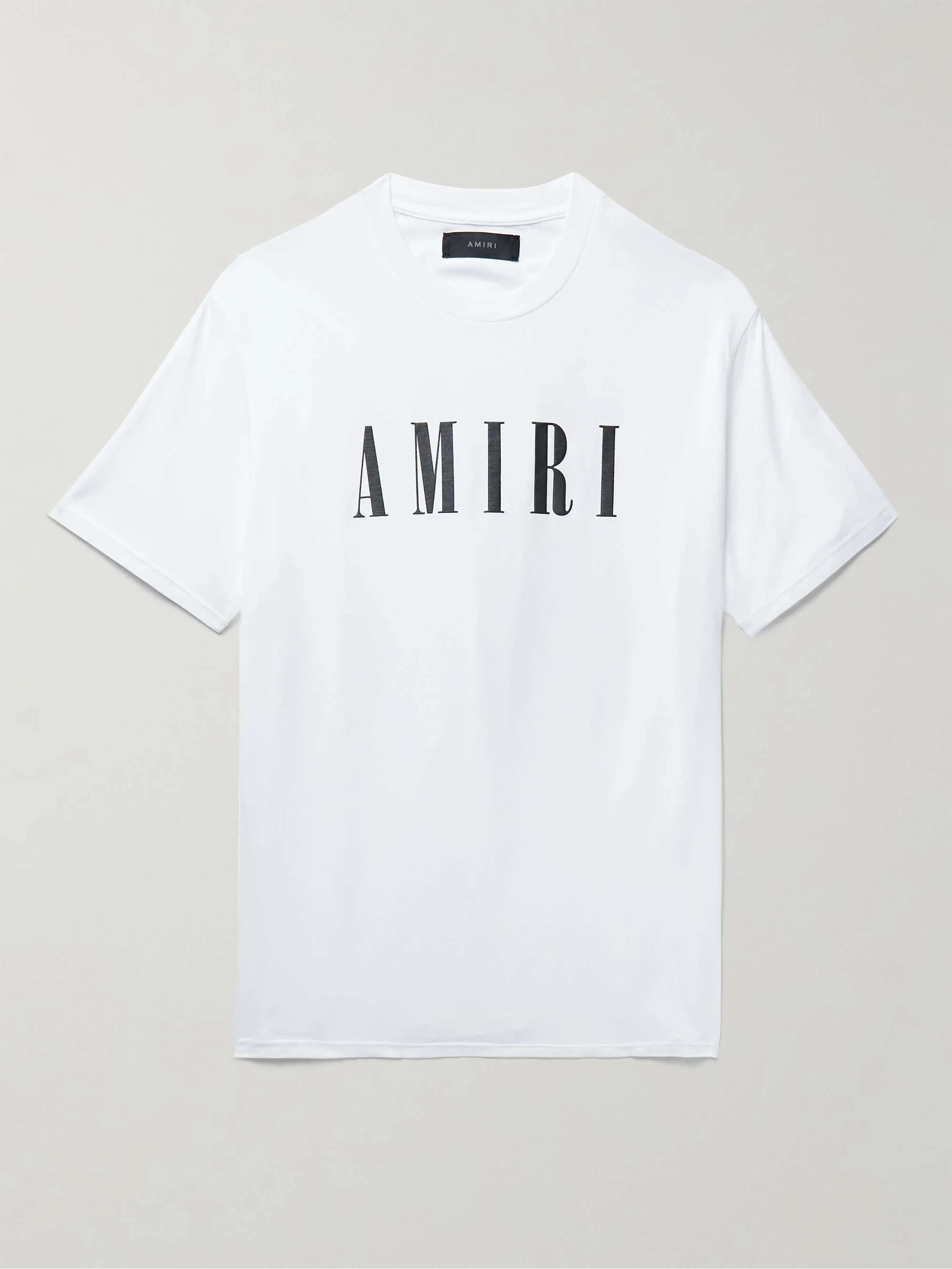 AMIRI  |Street Style Plain Cotton Short Sleeves Logo T-Shirts