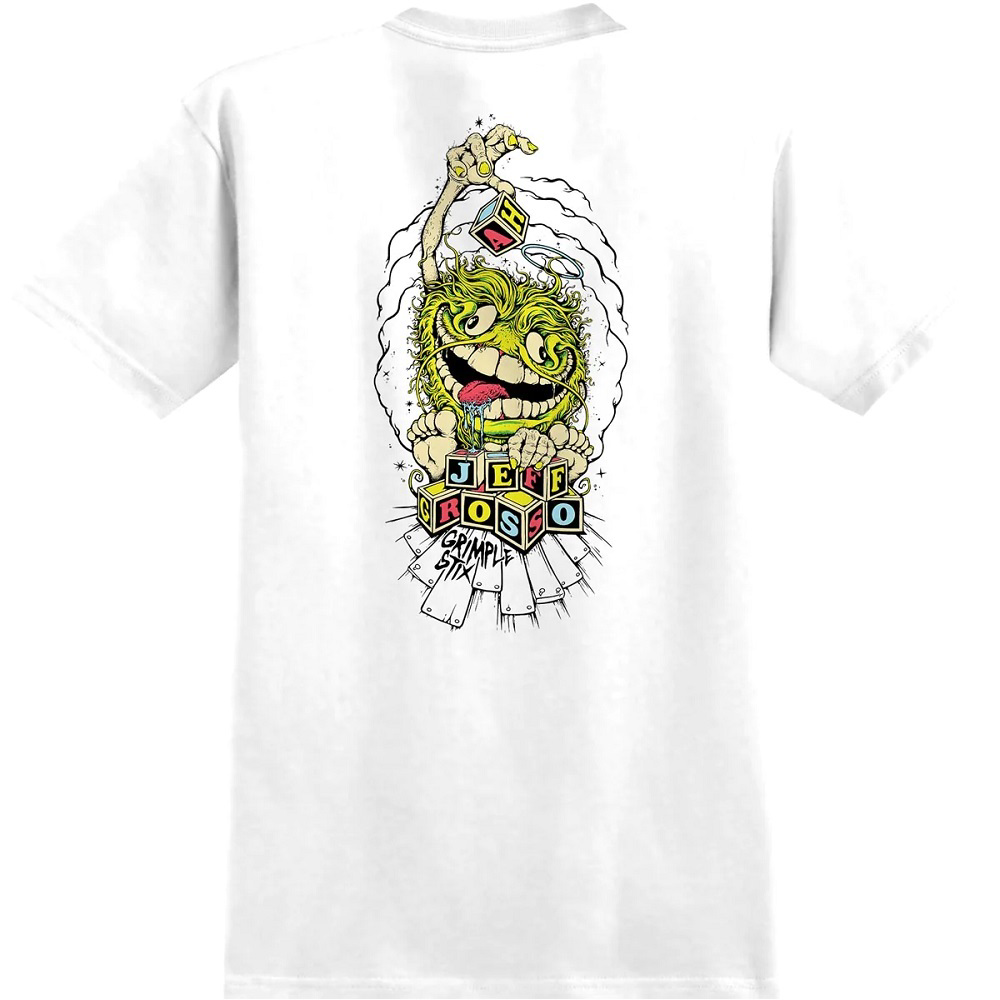 Anti Hero Grimple Grosso Tee White