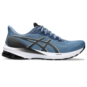 ASICS Men's GT-1000 12 Running Shoe (Storm Blue/Dune)