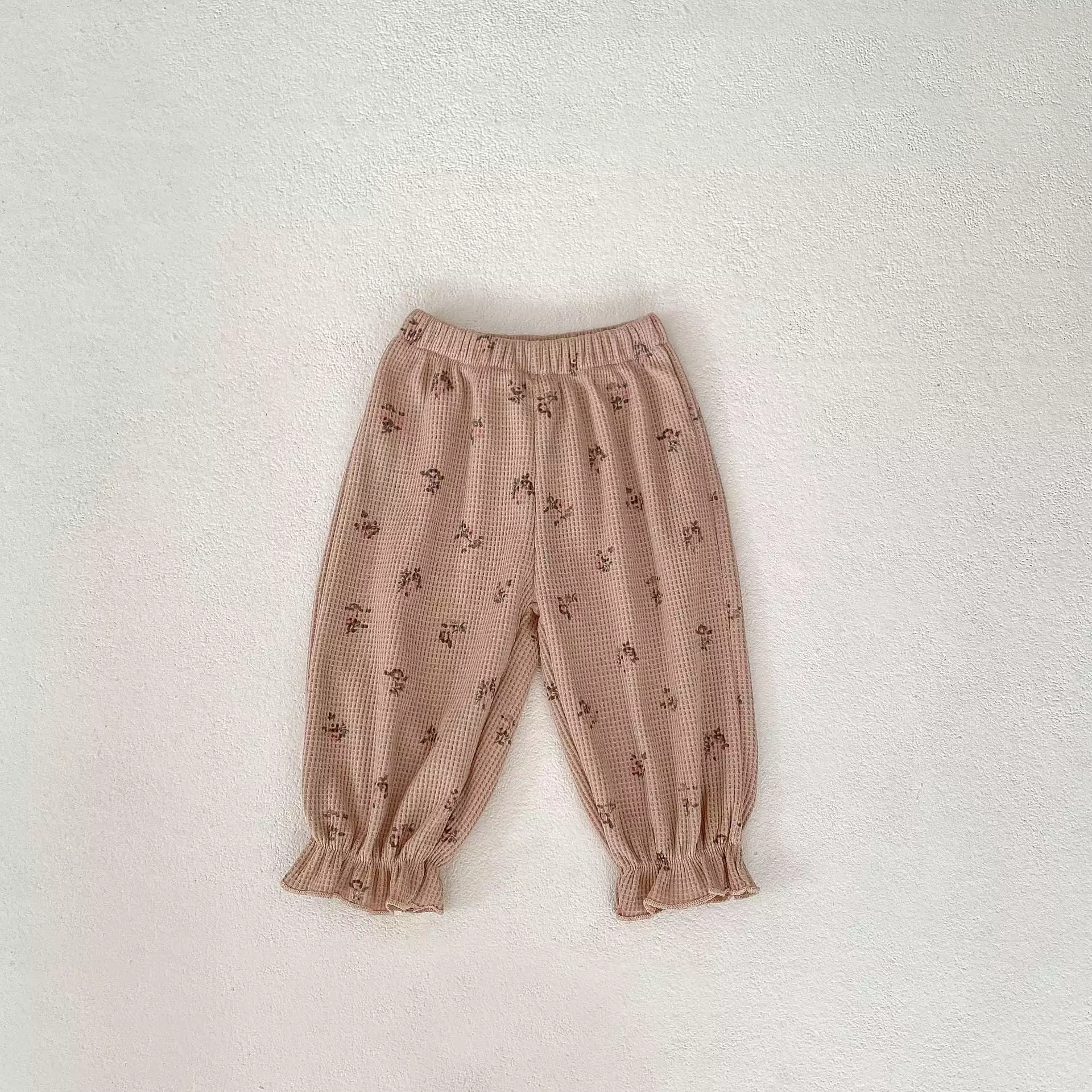 Baby Kid Girls Flower Print Pants Wholesale 24011191