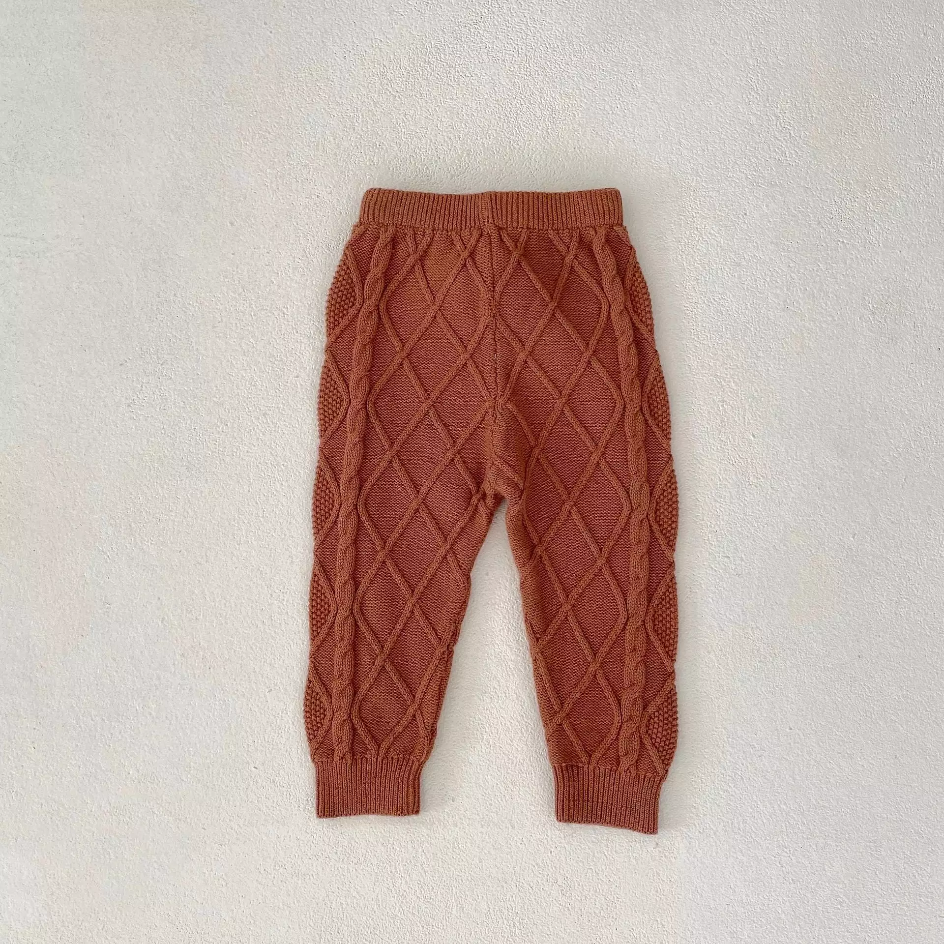 Baby Kid Girls Solid Color Checked Pants Wholesale 230828223