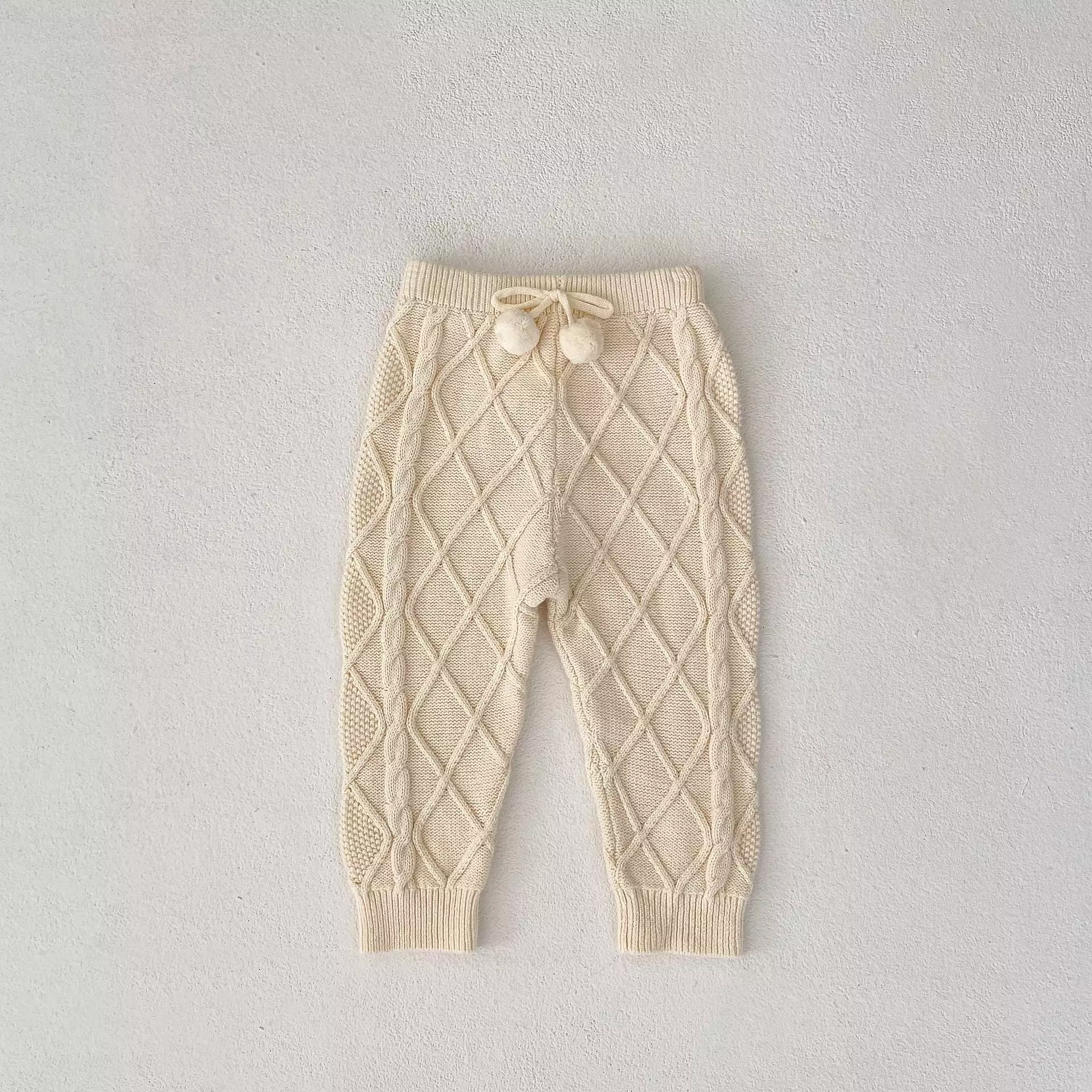 Baby Kid Girls Solid Color Checked Pants Wholesale 230828223