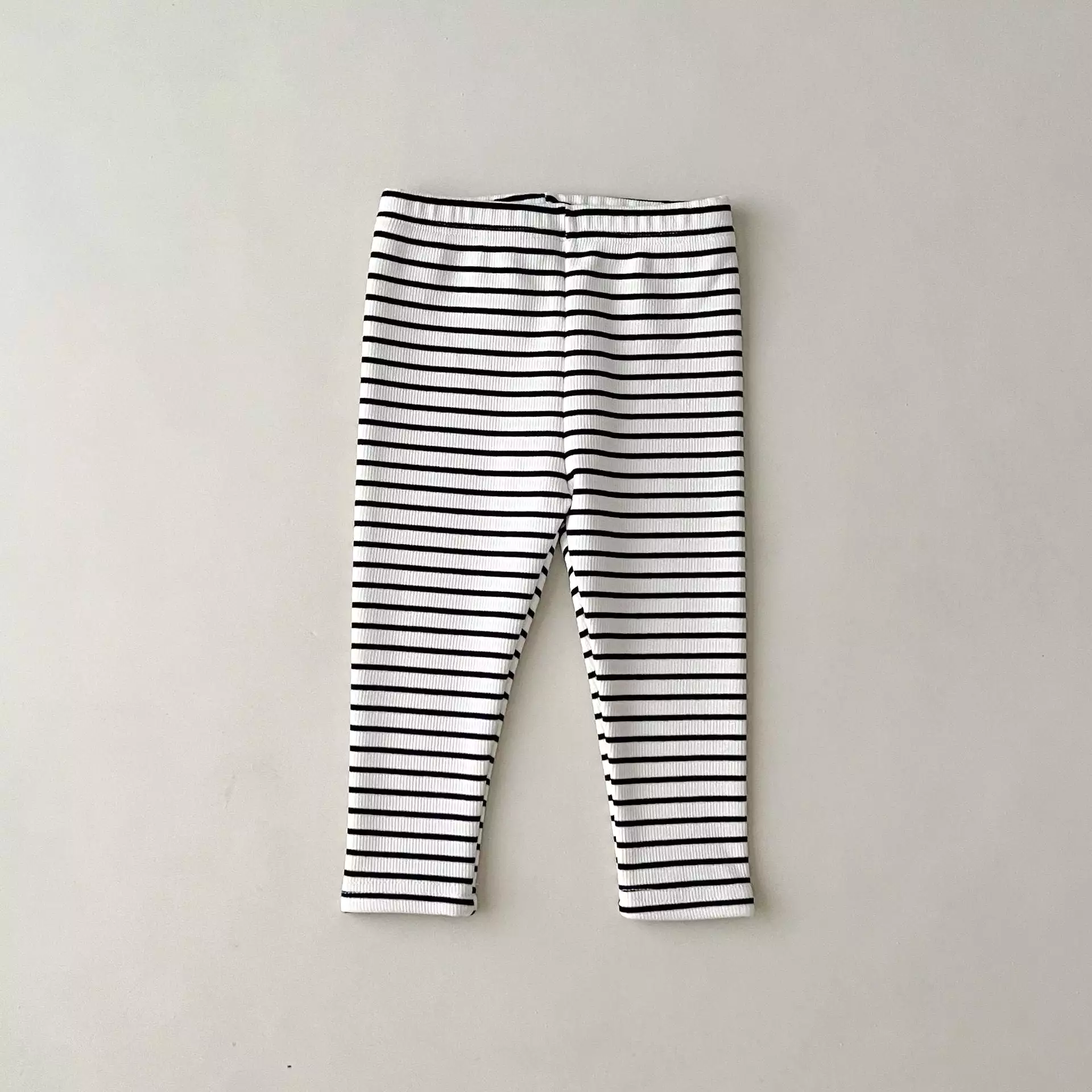 Baby Kid Girls Solid Color Striped Pants Wholesale 231130142