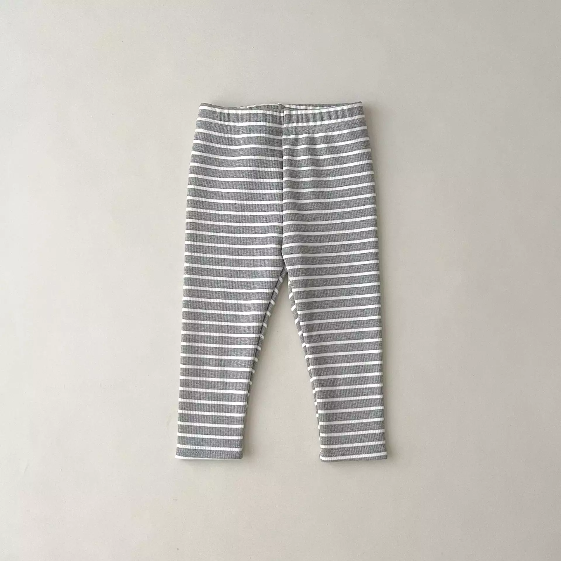 Baby Kid Girls Solid Color Striped Pants Wholesale 231130142