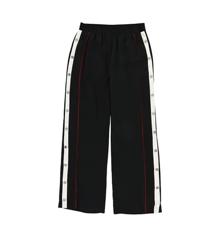 Bar Iii Womens Snap Detail Athletic Track Pants