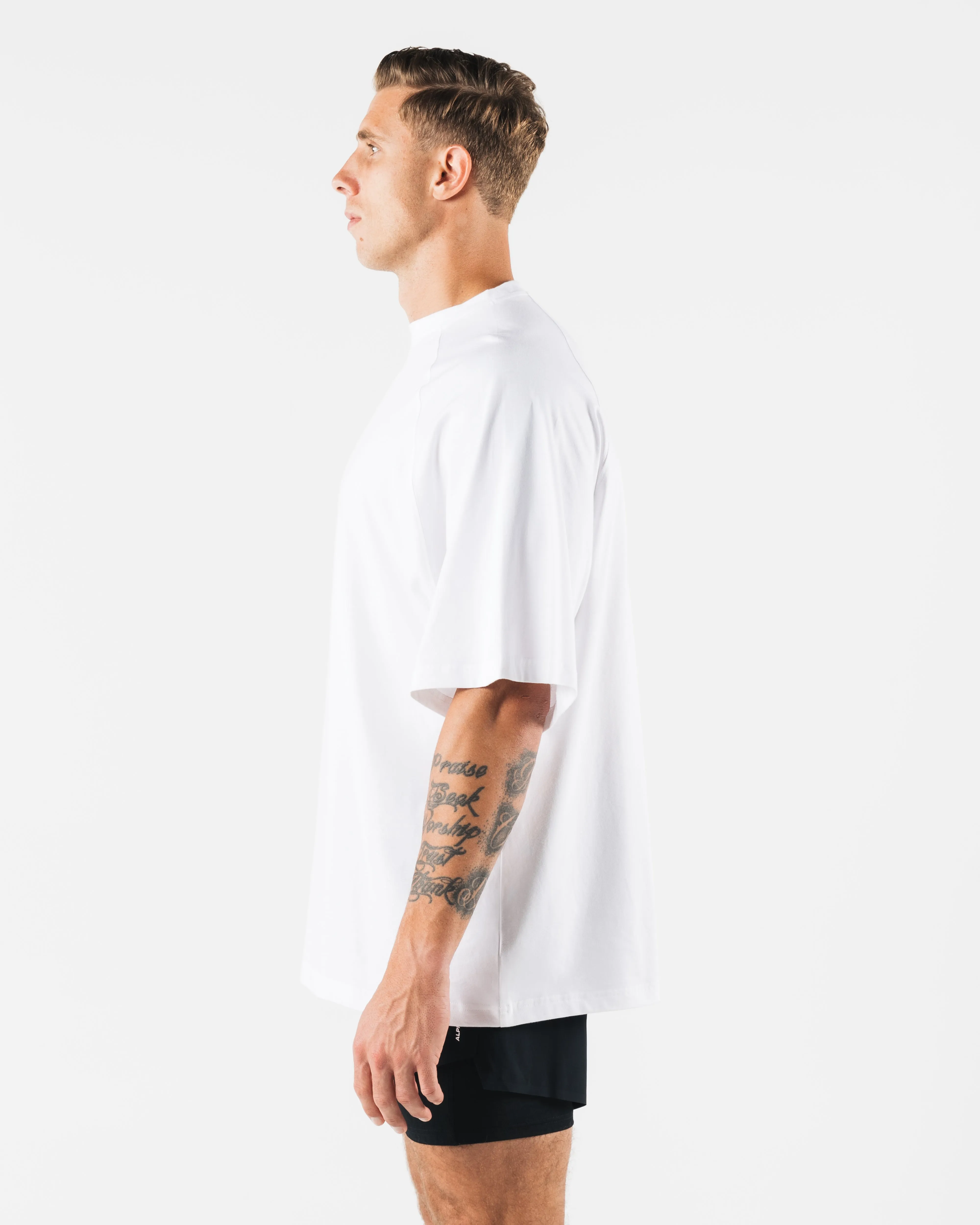 Box Tee - White