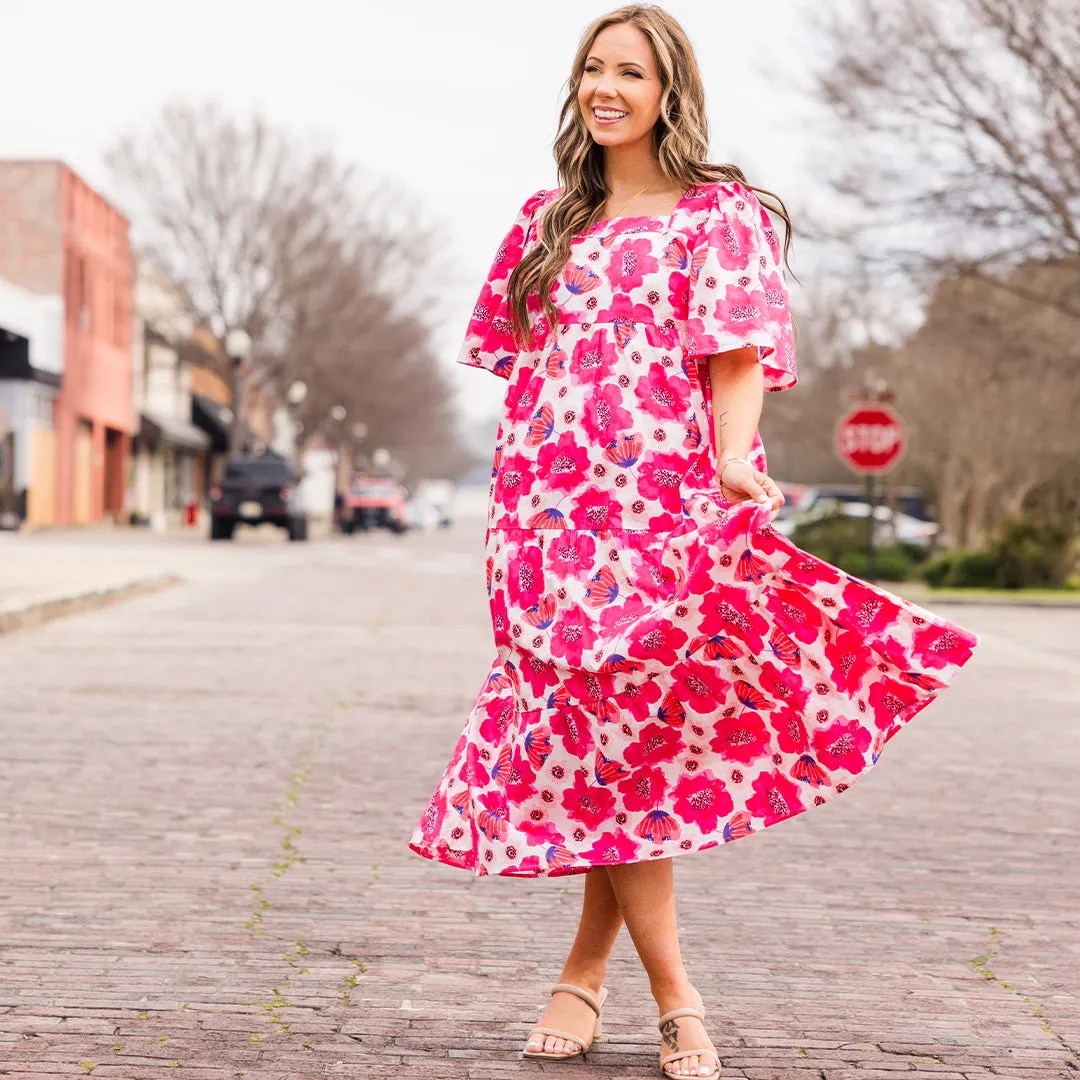 Can't Be Outdone Maxi Dress, Pink