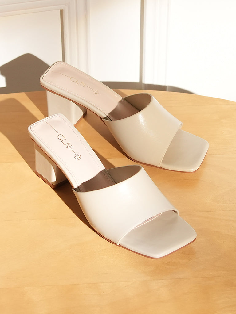 Caradona Heeled Slides