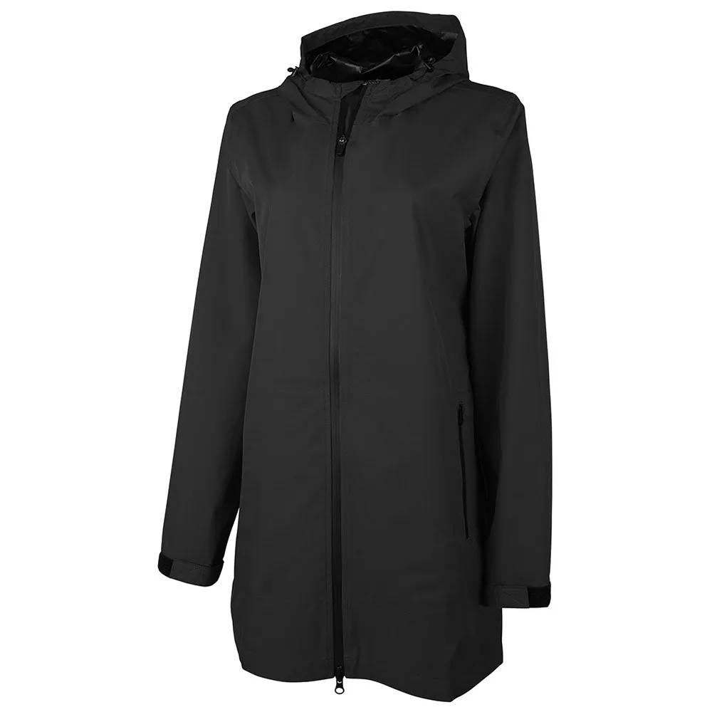 Charles River Women's Black Atlantic Rain Shell Jacket