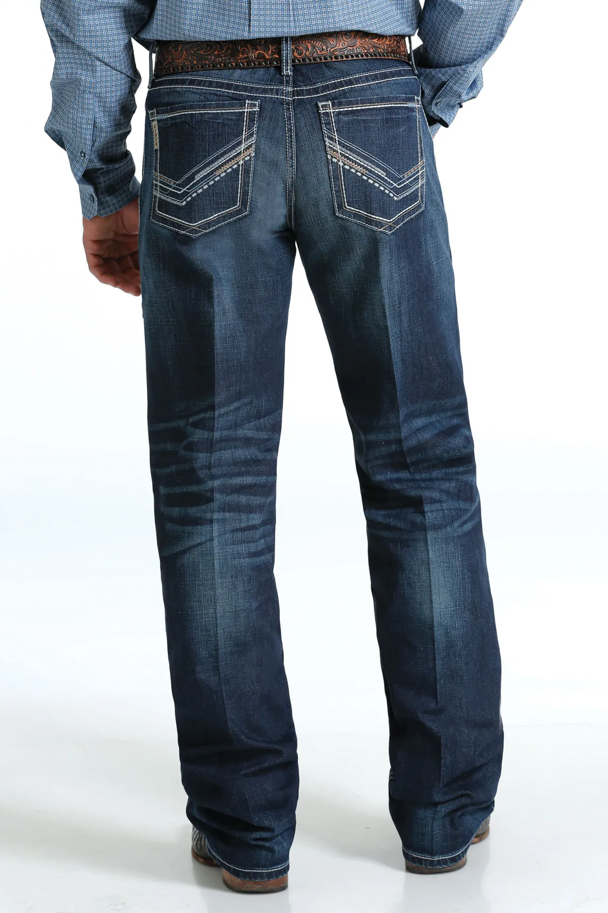 Cinch Mens Indigo Grant Rise Jeans