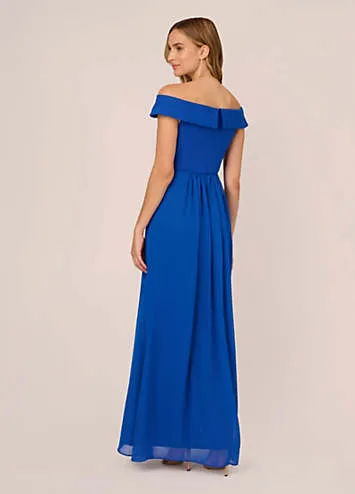 Crepe Chiffon Gown by Adrianna Papell | Look Again