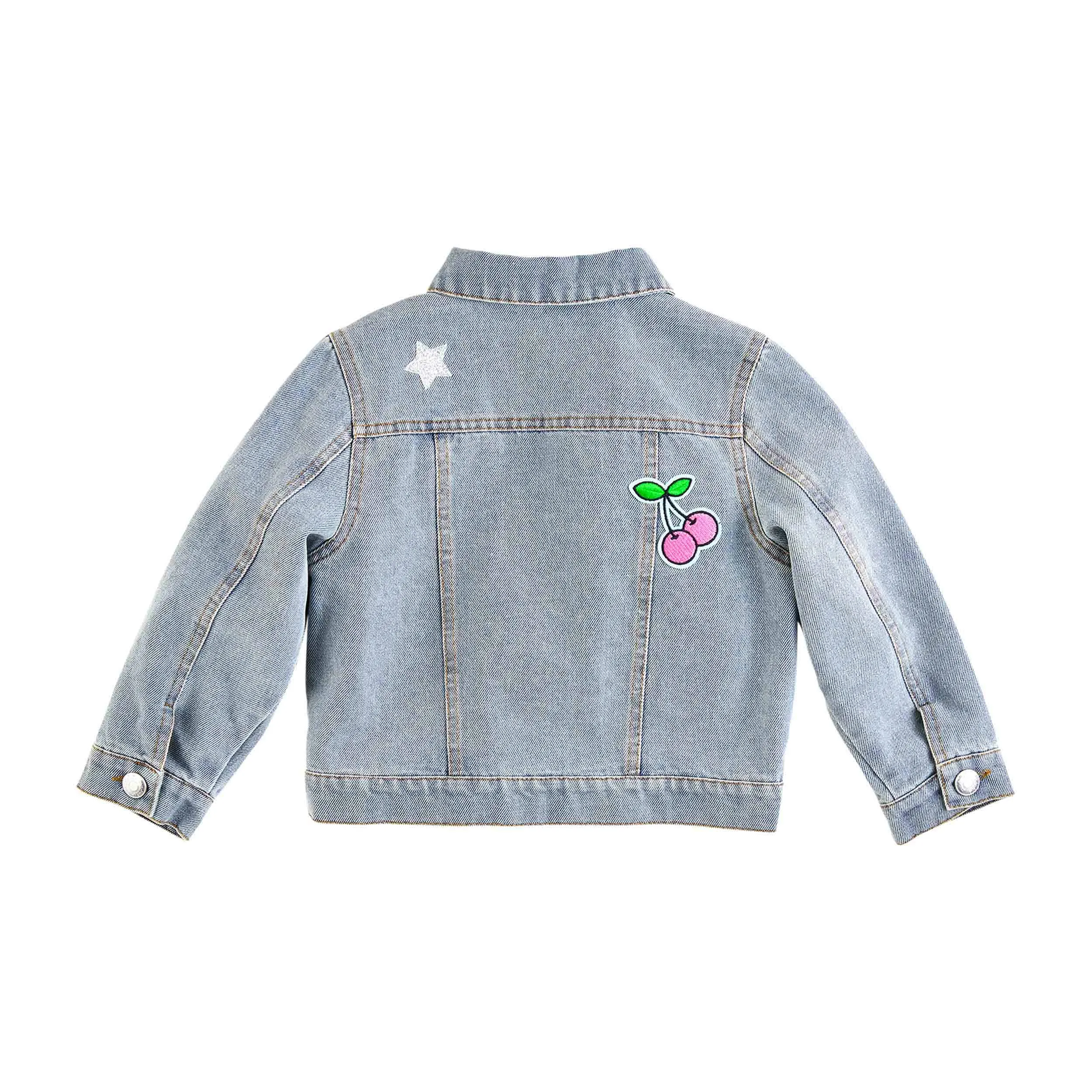 Denim Jacket with Patches