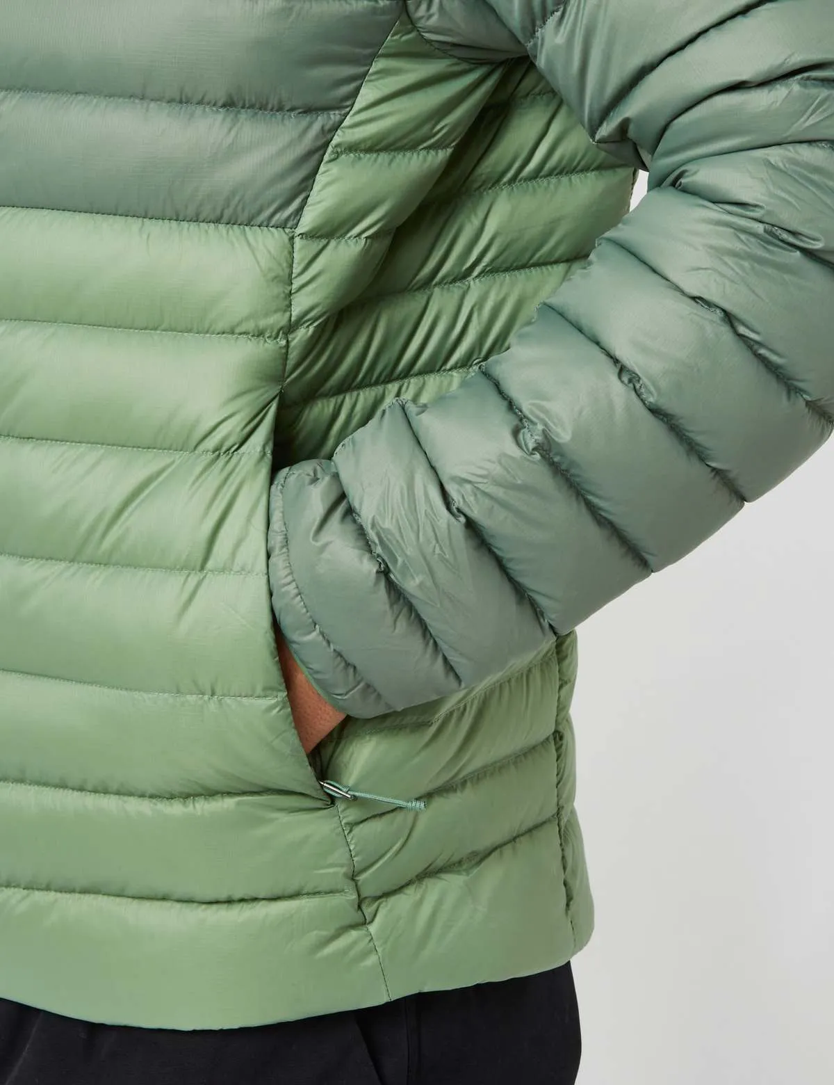 Down Sweater Jacket - Sedge Green