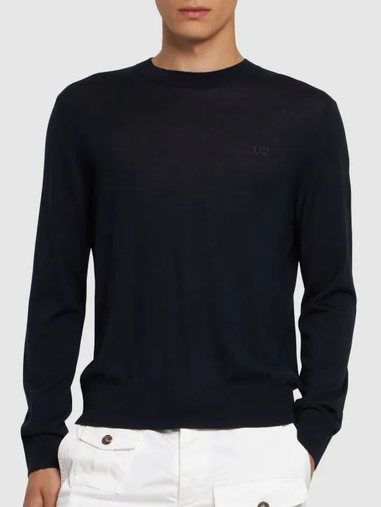 Dsquared2   Crewneck wool sweater 