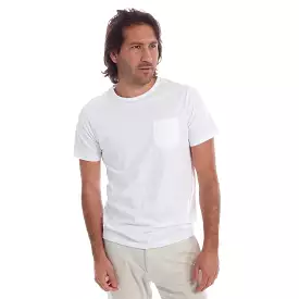 Gavin Garment Dyed Tee White