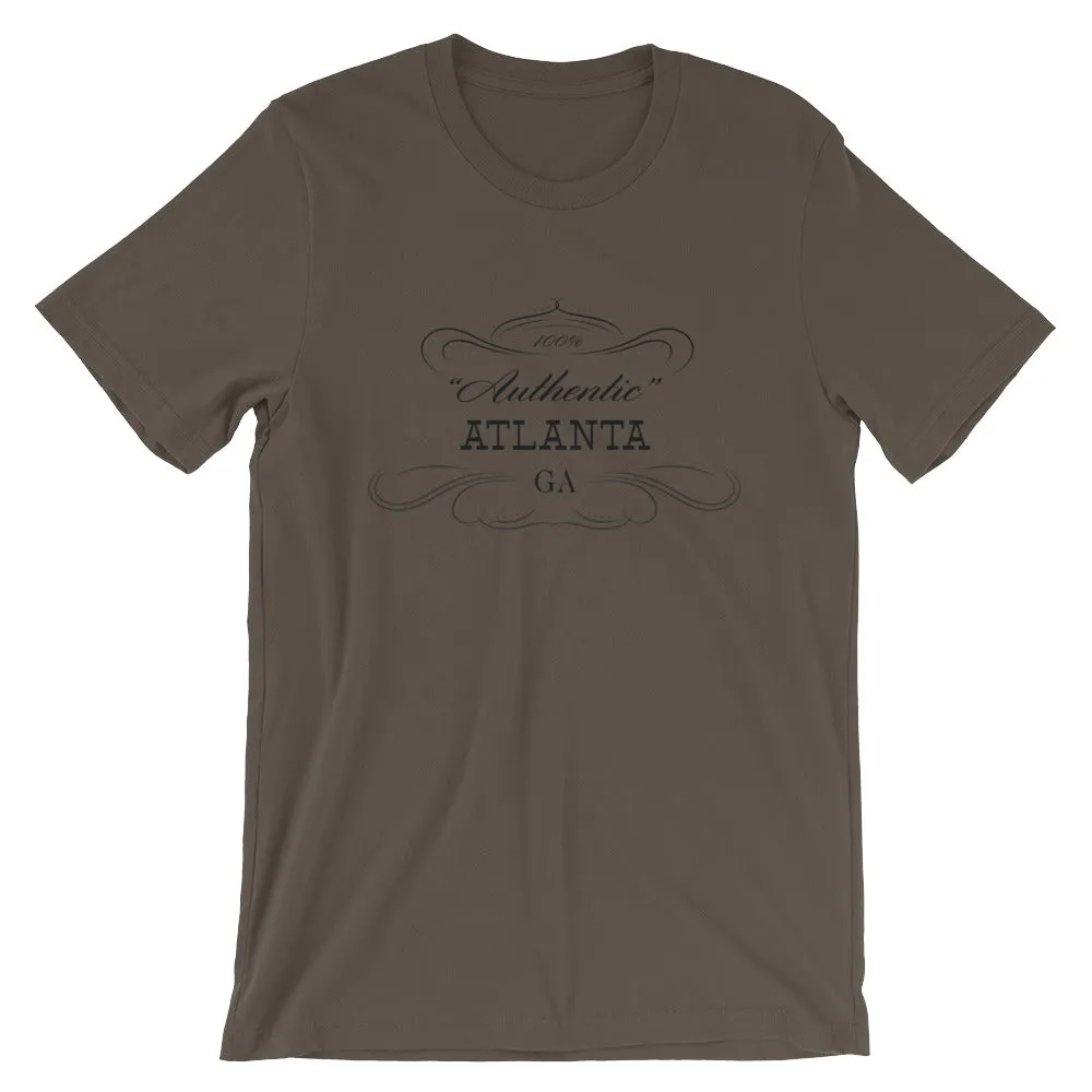 Georgia - Atlanta GA - Short-Sleeve Unisex T-Shirt - Authentic