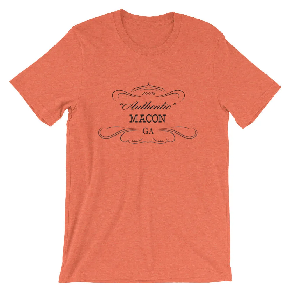 Georgia - Macon GA - Short-Sleeve Unisex T-Shirt - Authentic