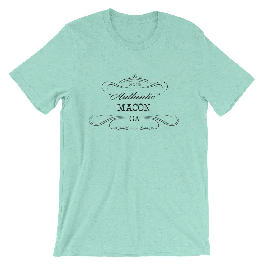 Georgia - Macon GA - Short-Sleeve Unisex T-Shirt - Authentic