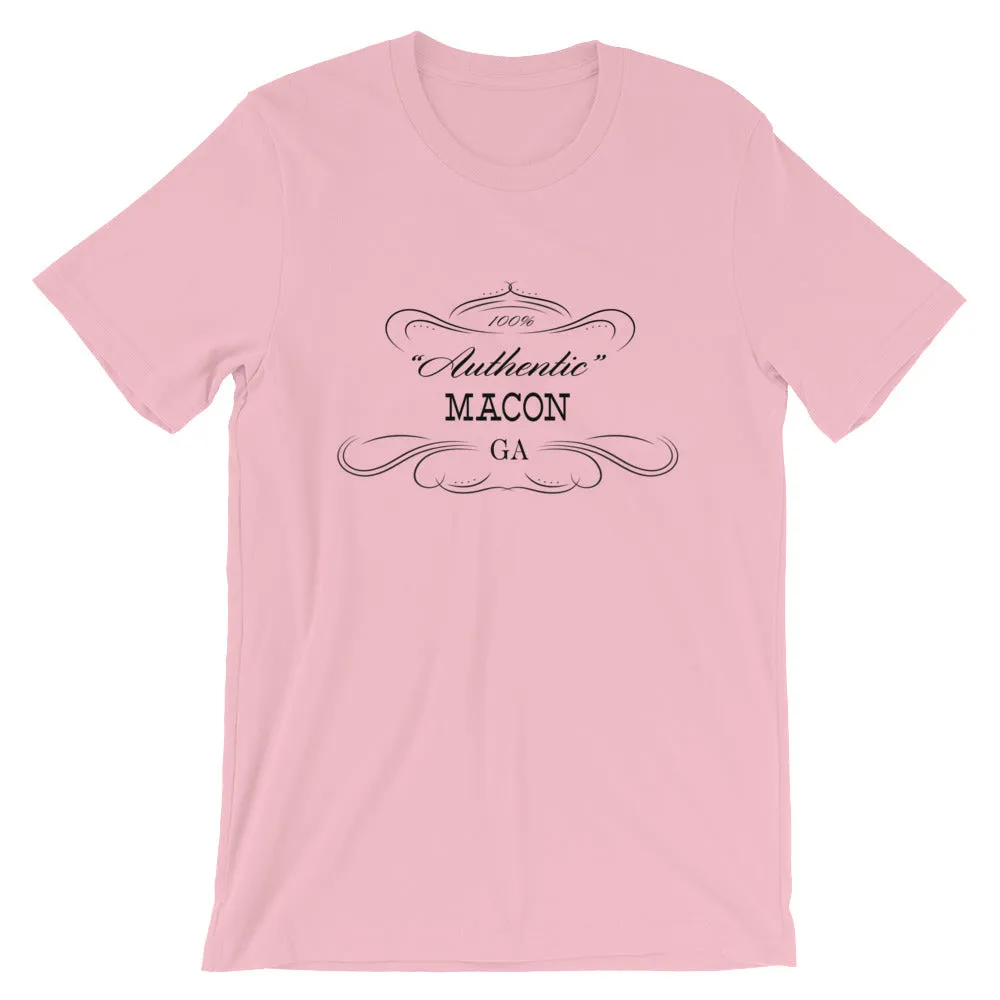 Georgia - Macon GA - Short-Sleeve Unisex T-Shirt - Authentic