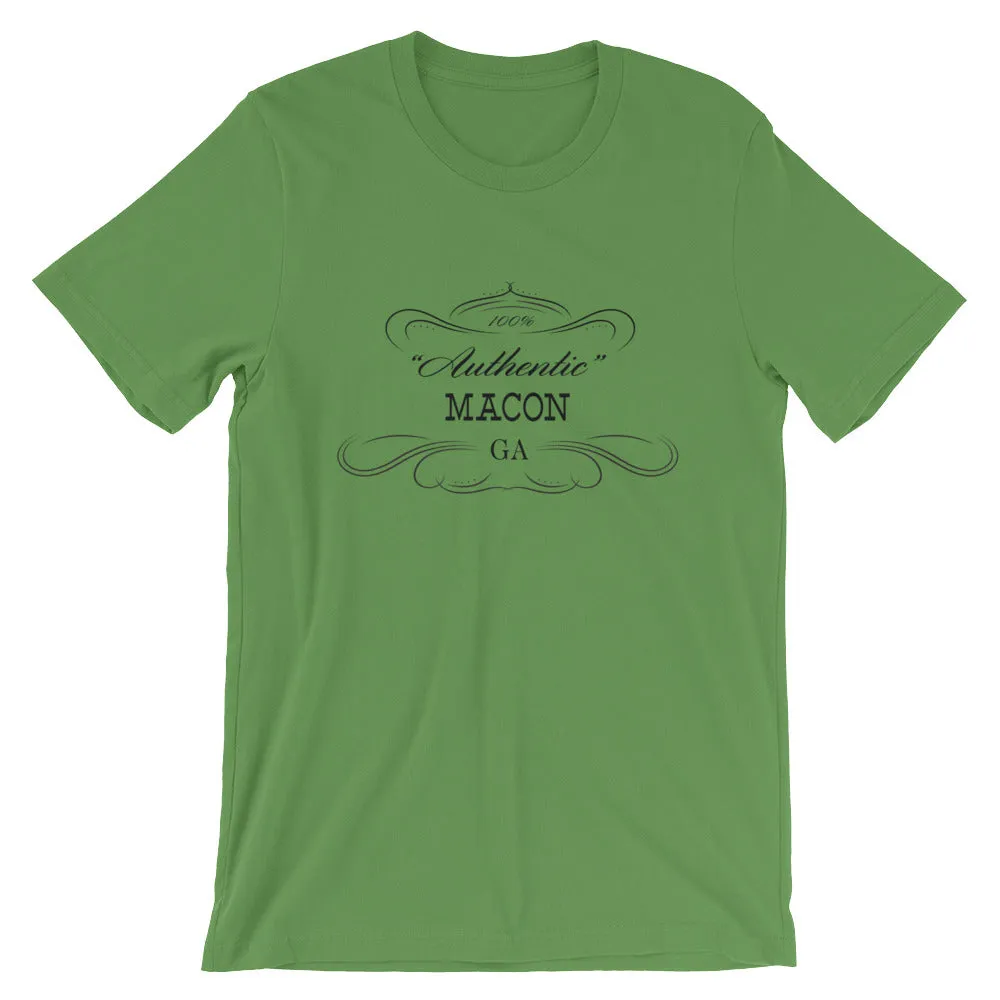 Georgia - Macon GA - Short-Sleeve Unisex T-Shirt - Authentic