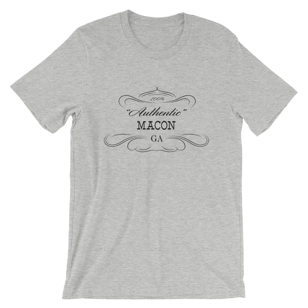 Georgia - Macon GA - Short-Sleeve Unisex T-Shirt - Authentic