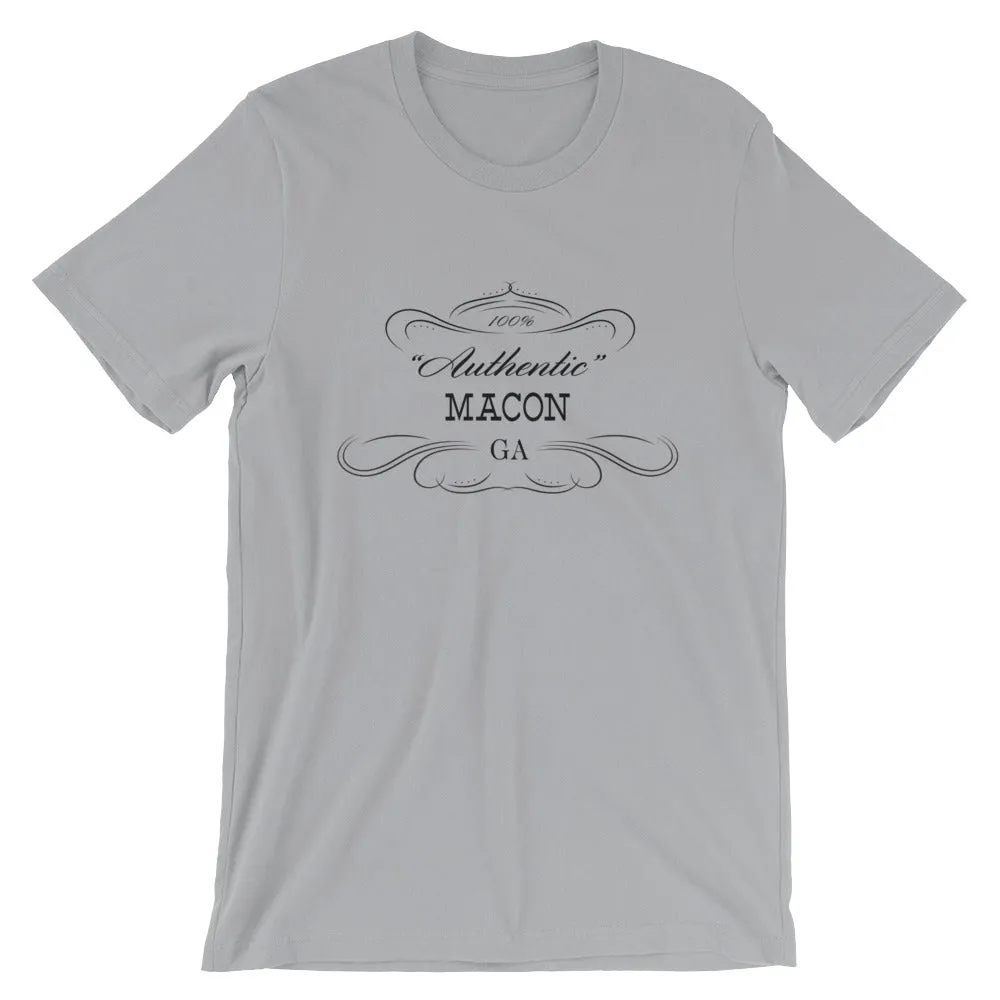 Georgia - Macon GA - Short-Sleeve Unisex T-Shirt - Authentic