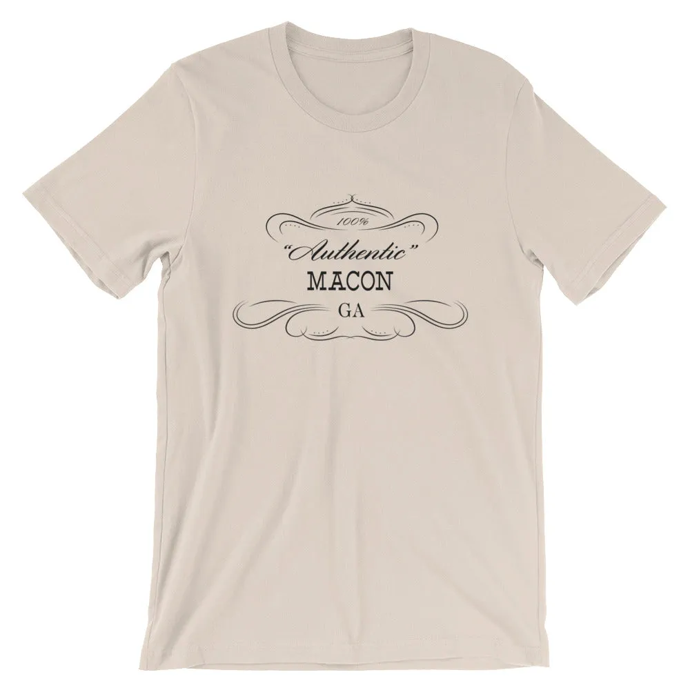 Georgia - Macon GA - Short-Sleeve Unisex T-Shirt - Authentic