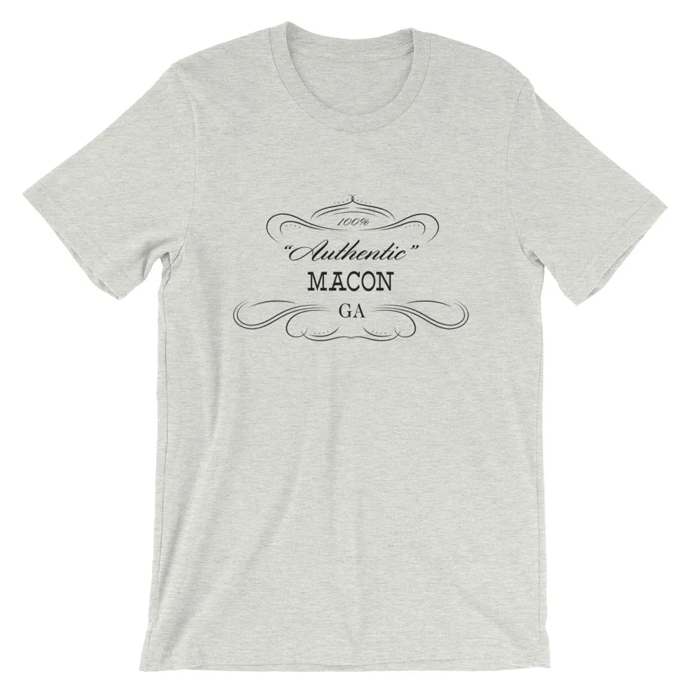 Georgia - Macon GA - Short-Sleeve Unisex T-Shirt - Authentic