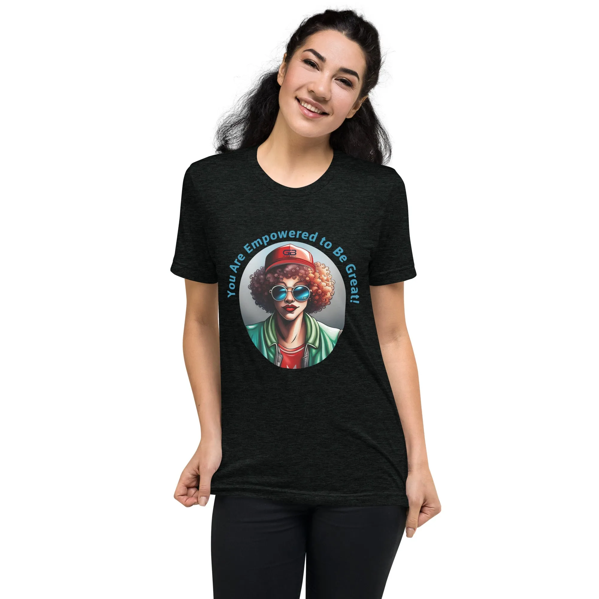 Gerald Black Empowered Women's Short Sleeve T-shirt Arc