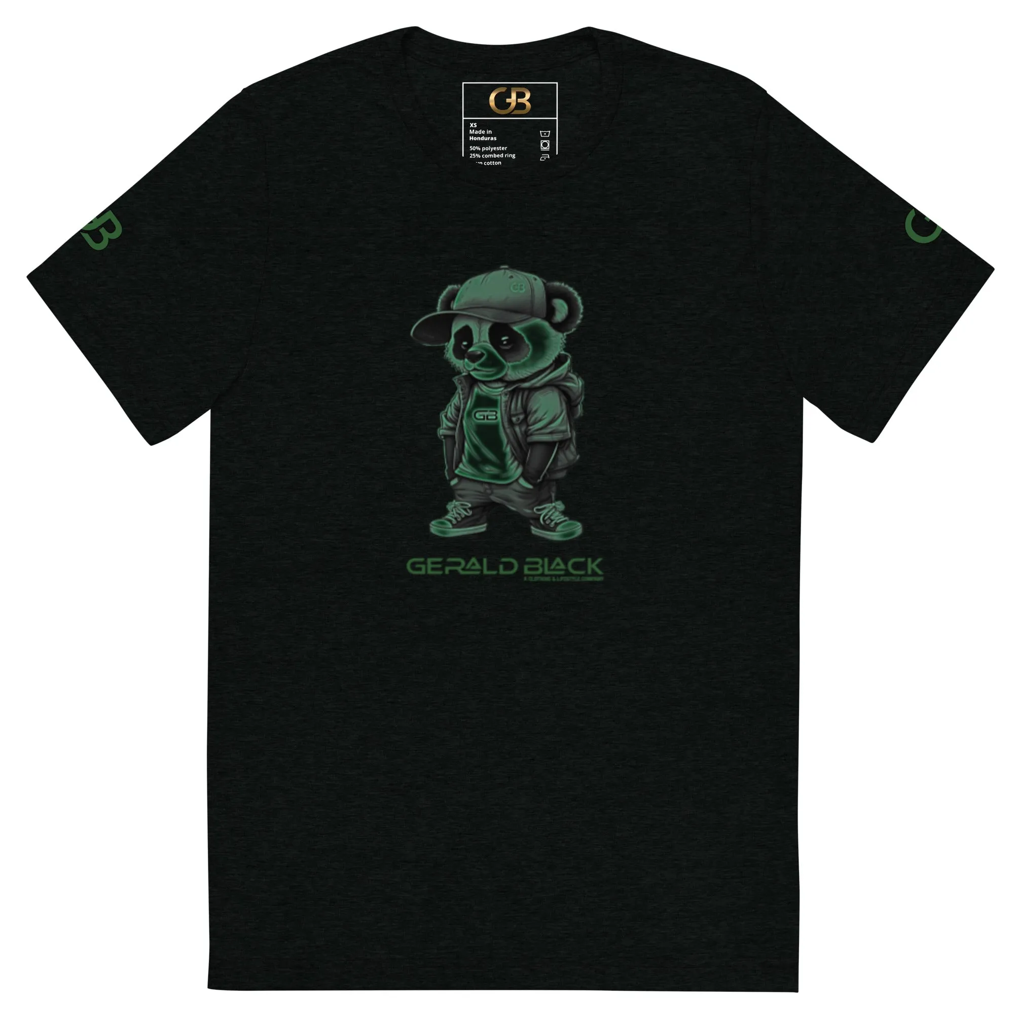 Gerald Black Gold Label HipHop Hulk Panda Unisex Short Sleeve T-shirt