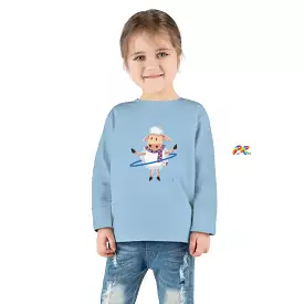 Hoop Sheep Toddler Long Sleeve T-Shirt