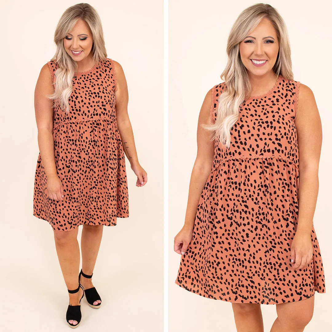 Infinite Possibilities Dress, Salmon