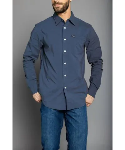 Kimes Ranch Linville Long Sleeve Shirt In Dark