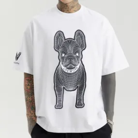 LifeWork Bulldog Tee White